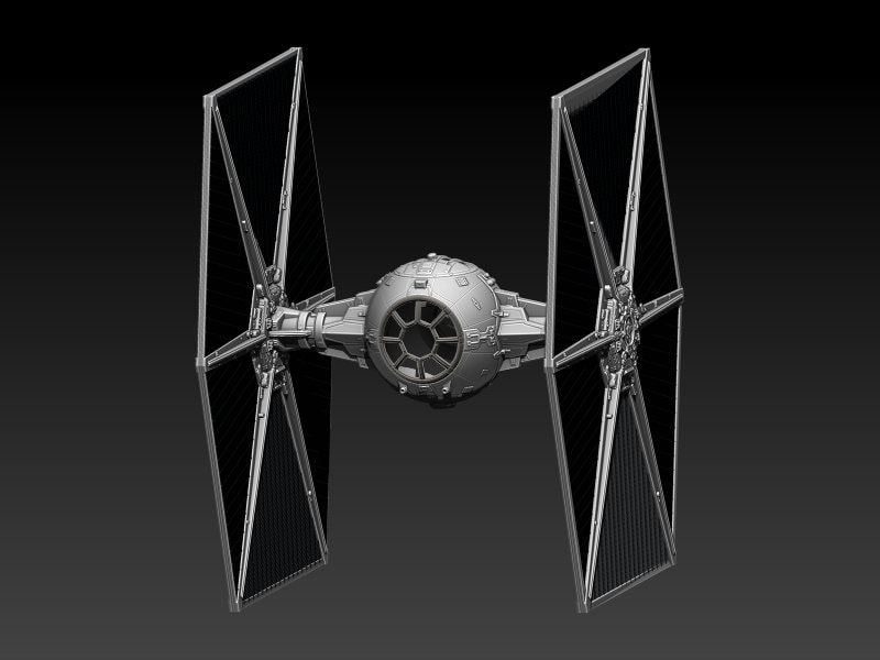 タイファイター スケールモデルレプリカ スターウォーズ タイ・ファイター スタジオスケール 1/24 - Etsy 日本