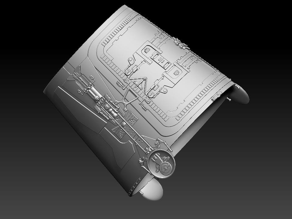ESCAPE POD Studio Scale Digital Model - Etsy