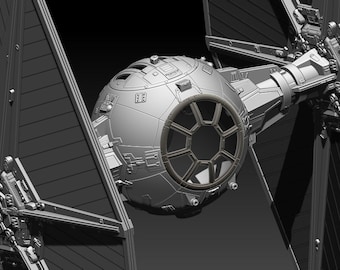 TIE FIGHTER studio scale 1/24