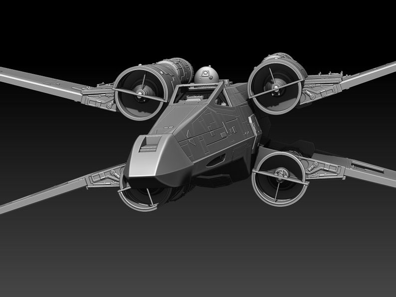 X-WING studio scale model RED 5 image 1