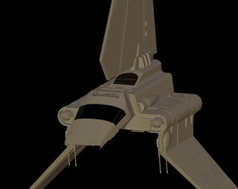 TYDIRIUM SHUTTLE 1/24 studio scale digital model