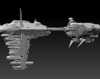 NEBULON B MEDICAL FRIGATE 1:1 scale