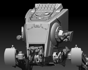 AT-ST studio scale model