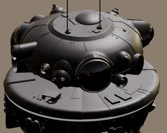 PROBE DROID full size and 1/6 scale