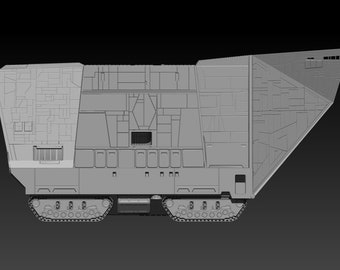 SANDCRAWLER STUDIO SCALE model
