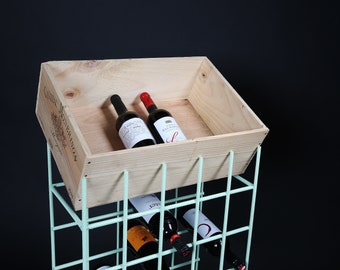 Turquoise Wine Rack - Etsy