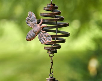 76" Tall Honeybee Rain Chain