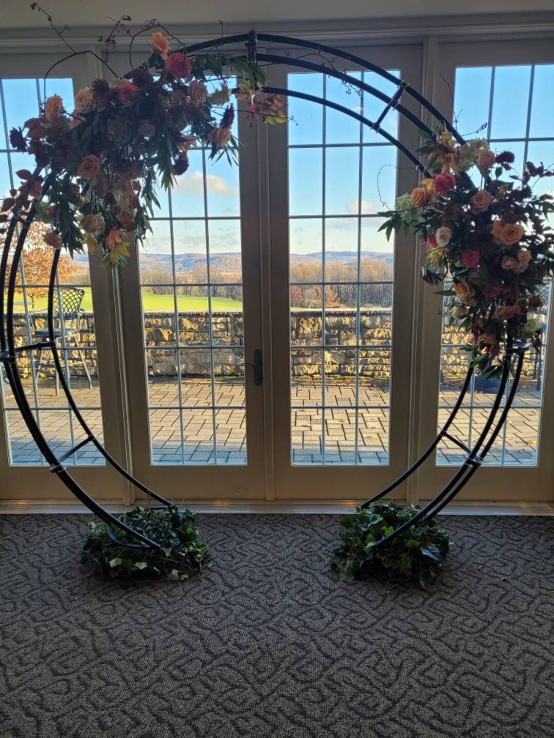 Large Elegant Round Arch Moon Gate Etsy