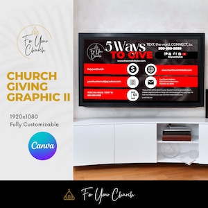 5 Ways to Give - Church Giving Options Graphic (1920x1080)