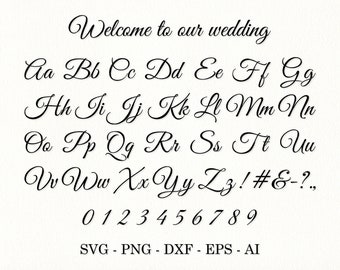 how to write fancy letter Wedding font letters svg Cursive font svg Wedding alphabet svg Wedding monogram svg cut file Elegant fancy font SVG DXF Font svg calligraphy