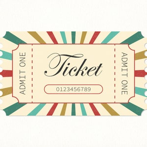 Ticket SVG file
