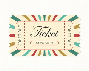 Ticket SVG file