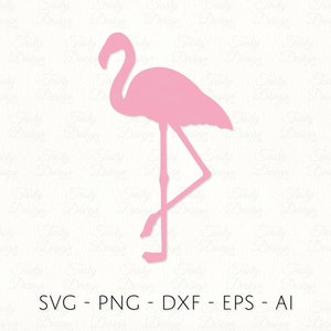 Flamingo SVG PNG DXF Clip Art Sublimatioon Decal file