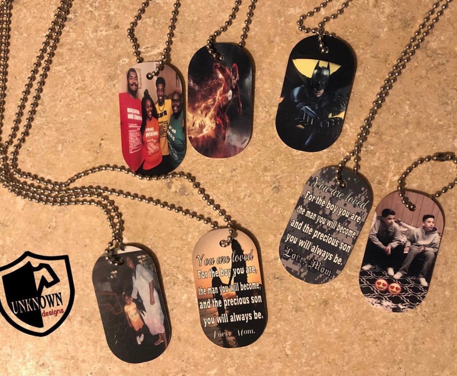 Army Tag/ Personalized Army Tag/ Custom Tags/ photo tag/ dog Etsy