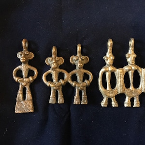 BE14# Batak Tribal Set of 3 Pc Traditional Earring Jewelry Piercing Stud Sumatra Indonesia