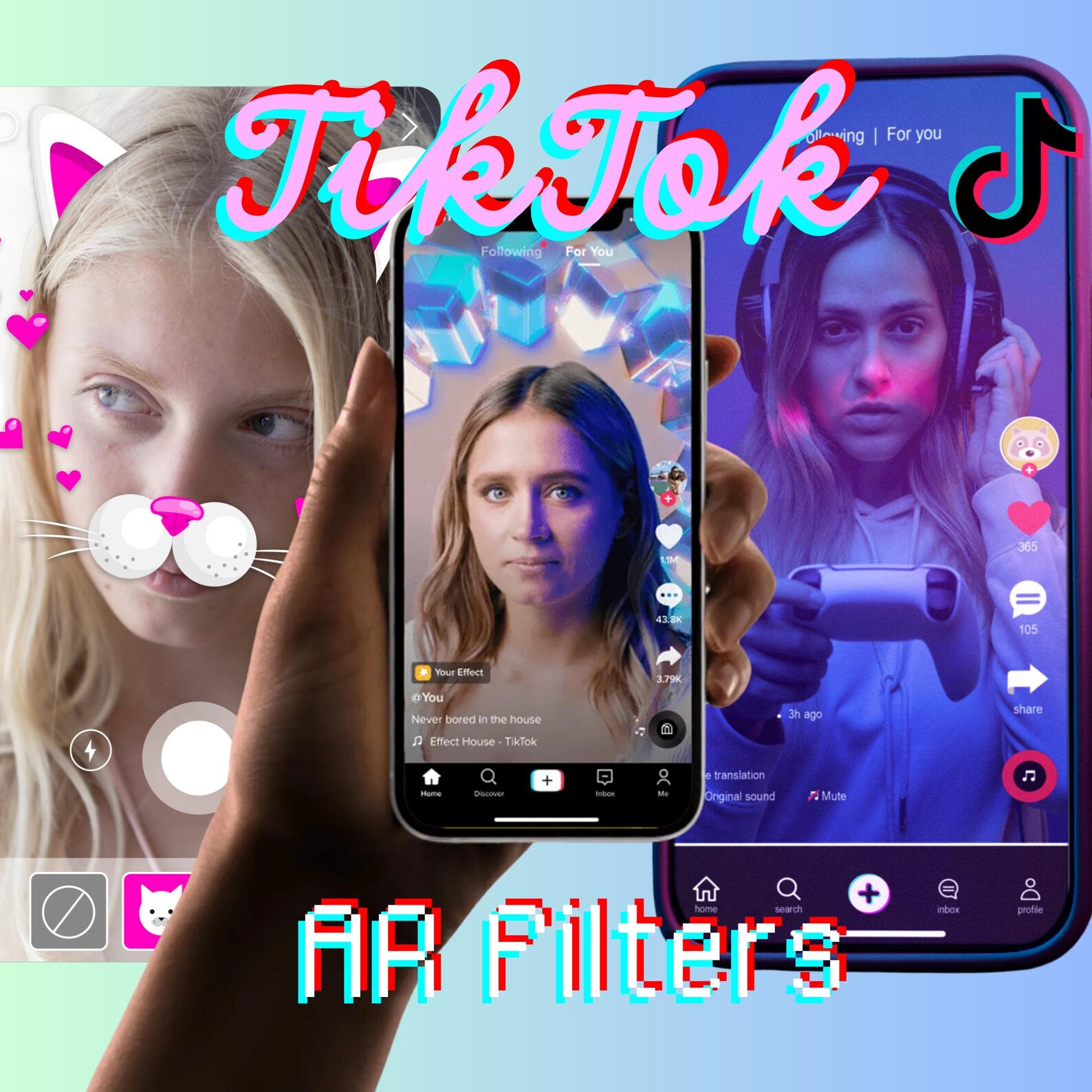 I Will Create a Custom Tiktok AR Filter in the Effect House for You - Etsy