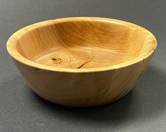 Small Cherry Wood Bowl