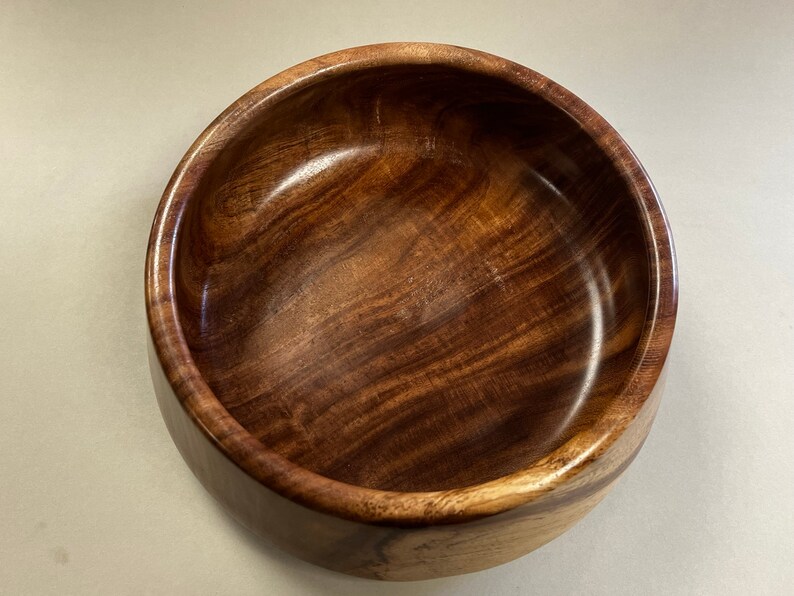 Stunning Large Nepali Rosewood Salad Bowl. Etsy