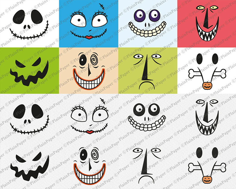 Nightmare Before Christmas Bundles Halloween SVG Lock Shock Etsy