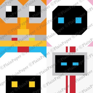 Wall-E SVG, Wall-E bundle, EVE, Mo, Burn-E, Png, Eps, Cricut