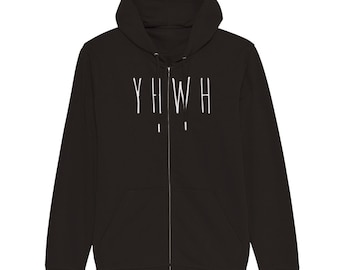 Jesus zip up christian hoodie