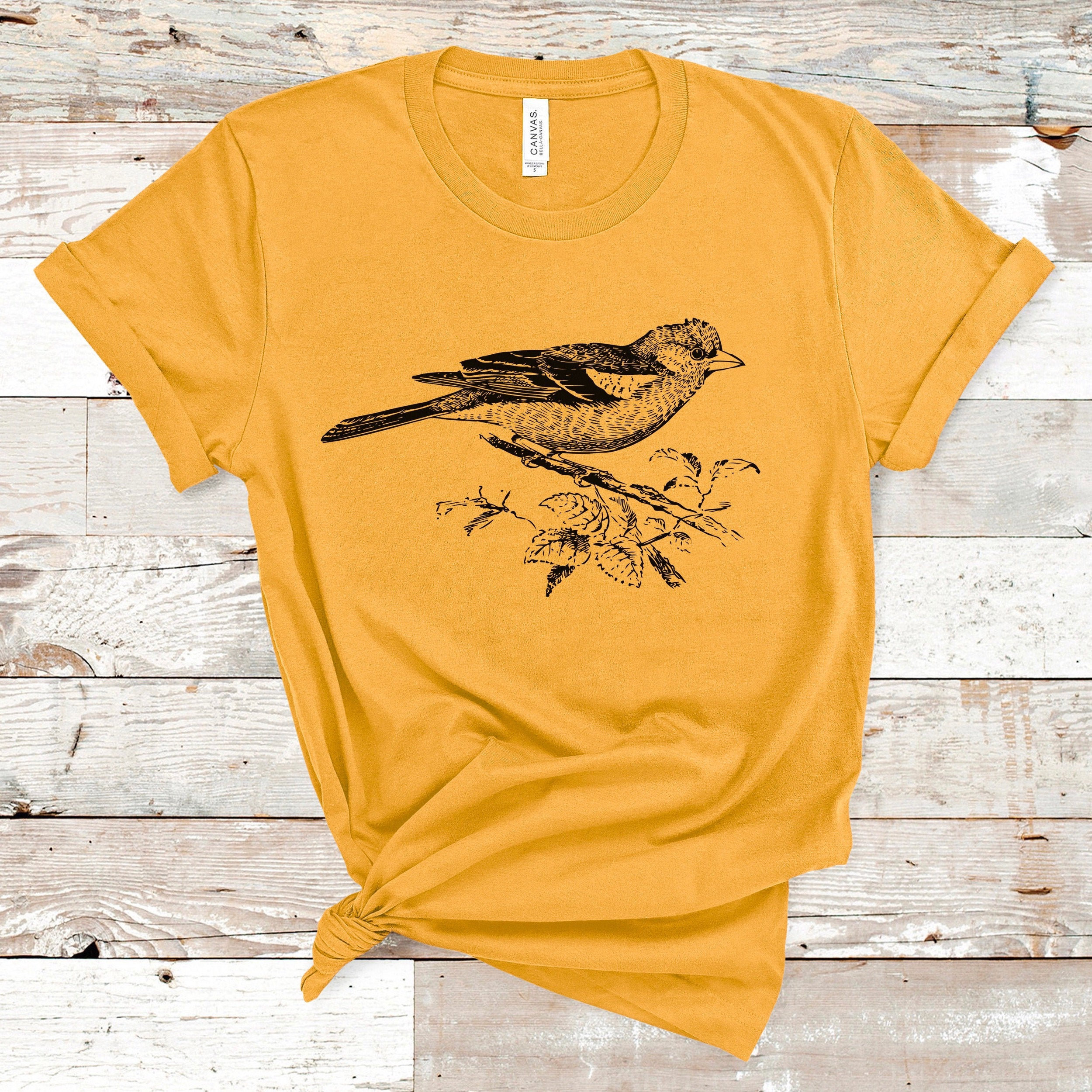 women's t shirts with birds on them