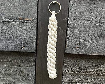 Bell Rope 6" - Wall hanging Bell ~ Brass Bell Rope