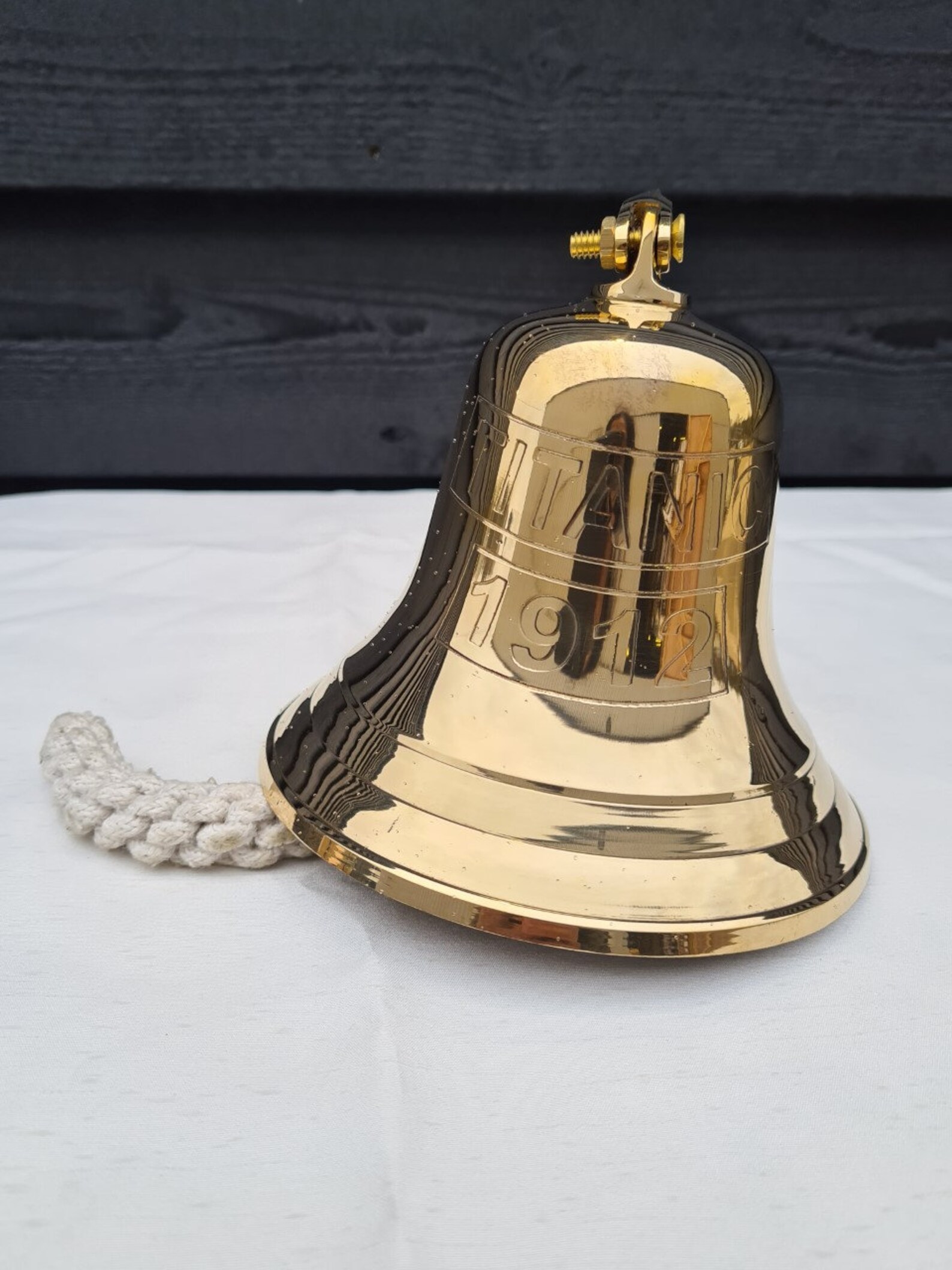 TITANIC 6 Inch Brass Bell wall mount bell beach house décor Etsy Italia