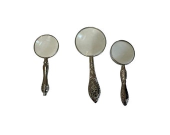 Set of 3 Mini Max Magnifying Glass by Retro Collections