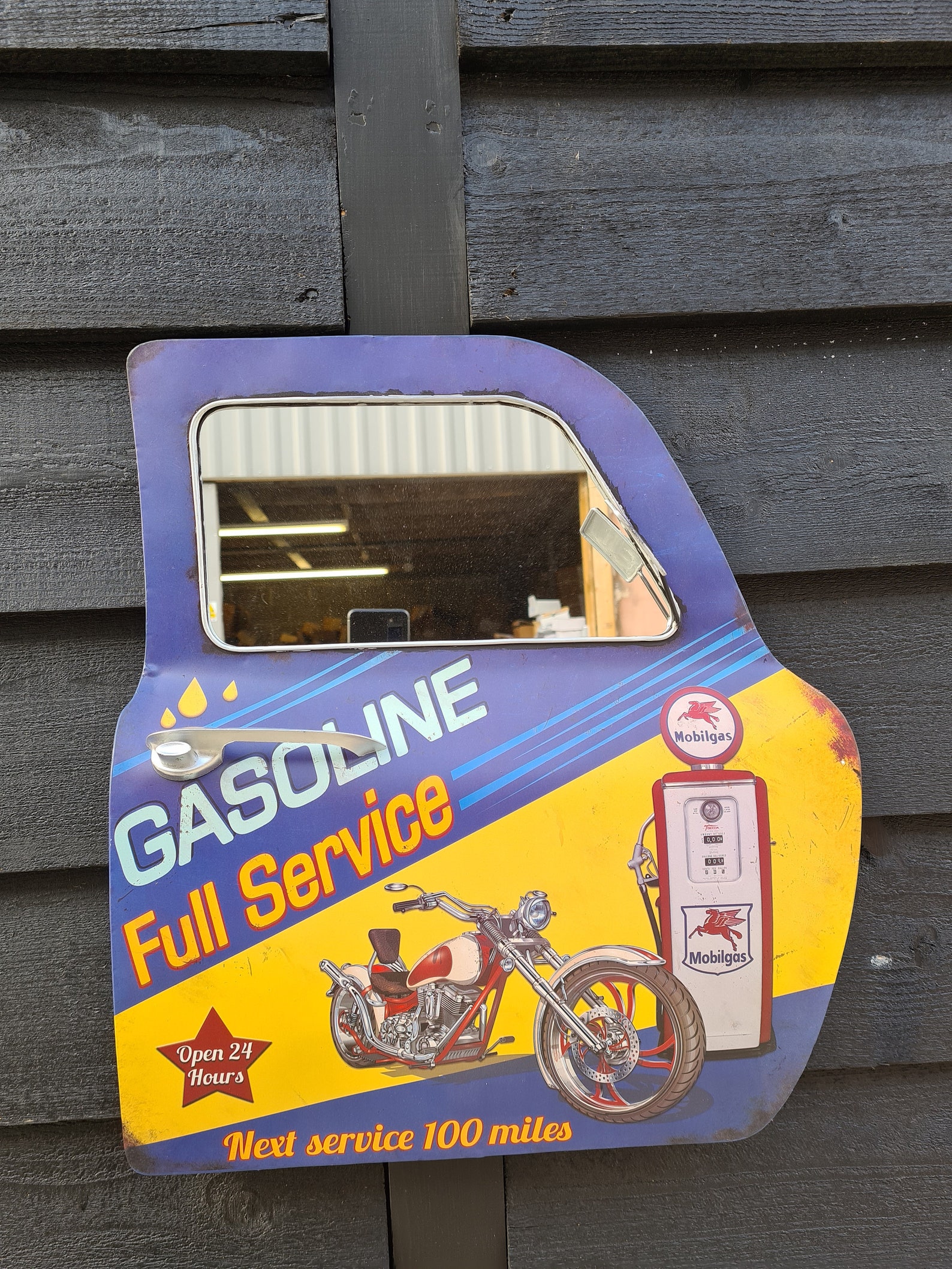 Wall hanging Vintage/Retro car door Mirrors by Retro Etsy