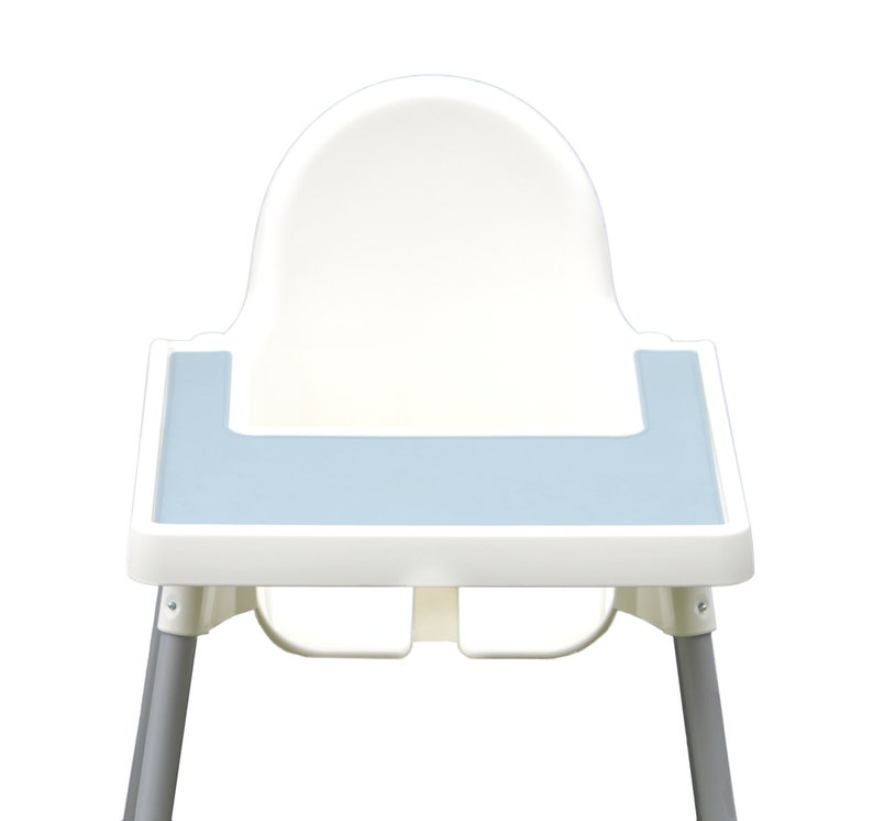 Ikea High Chair Placemat in Baby Blue Ikea Antilop Highchair Etsy