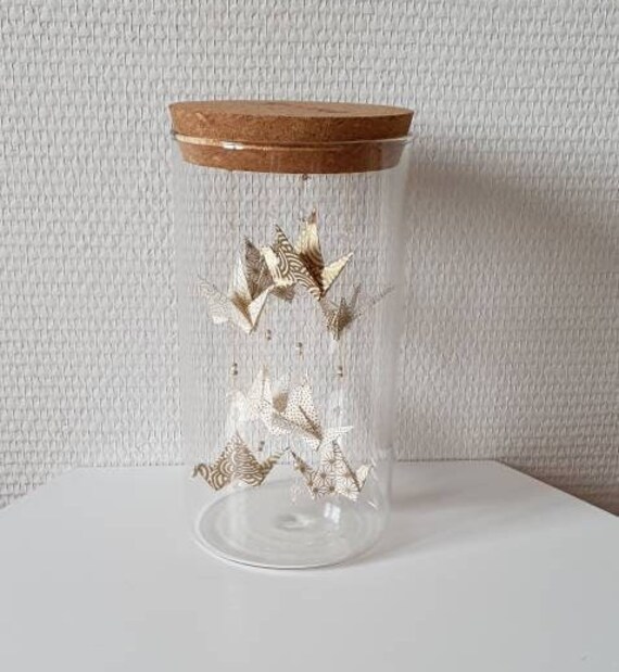 Bocal de 8 Figurines Origami