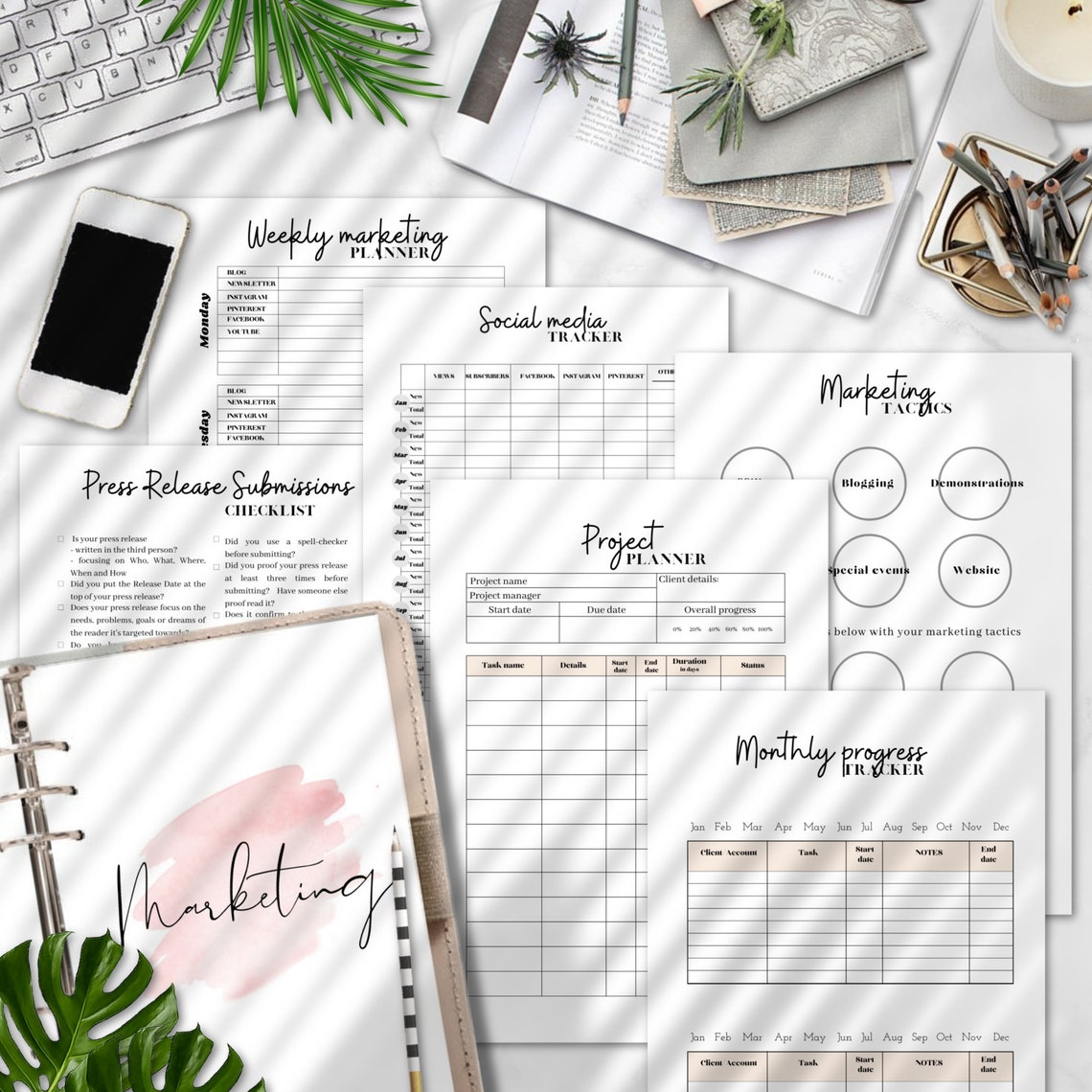 Personal Assistant Business Planner Virtual Assistant Etsy