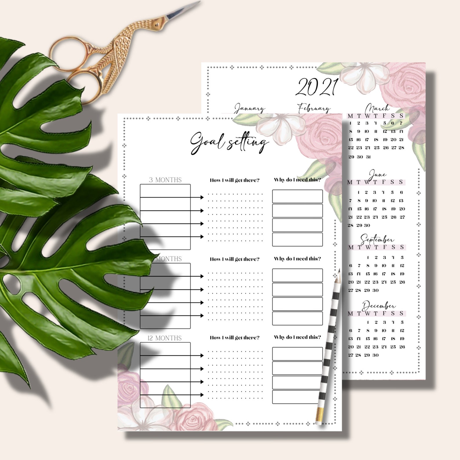 Printable Nail Artist PlannerNail Technician Weekly Business Etsy