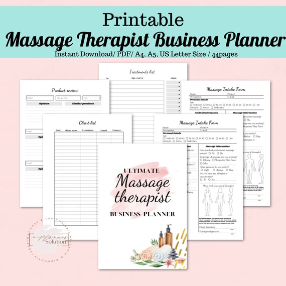 mobile massage therapist business plan