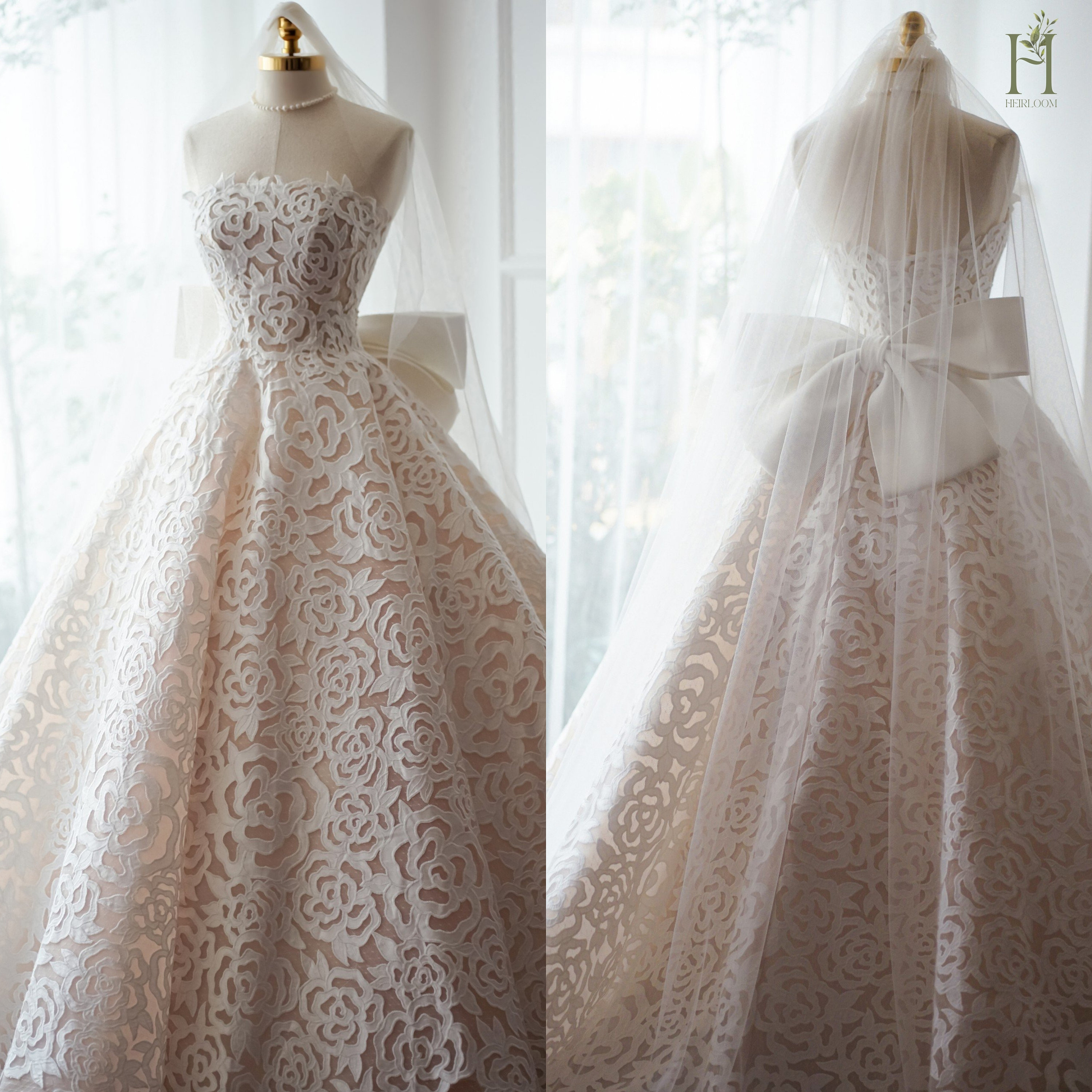 Vintage oscar de la renta wedding dresses - Etsy 日本
