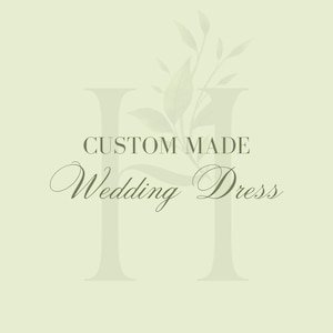 Wedding dress custom
