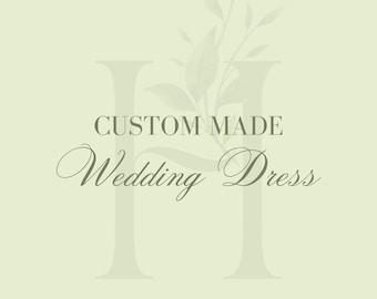 Wedding dress custom