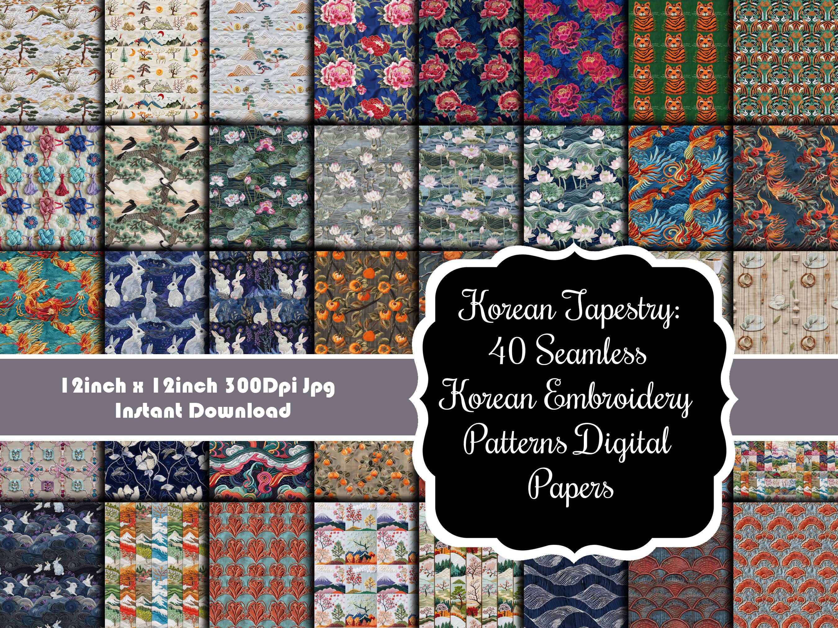 Korean tapestry sale