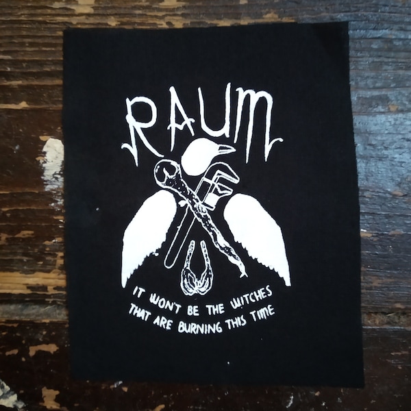 Blackbird Raum anarcho folk punk band witches patch