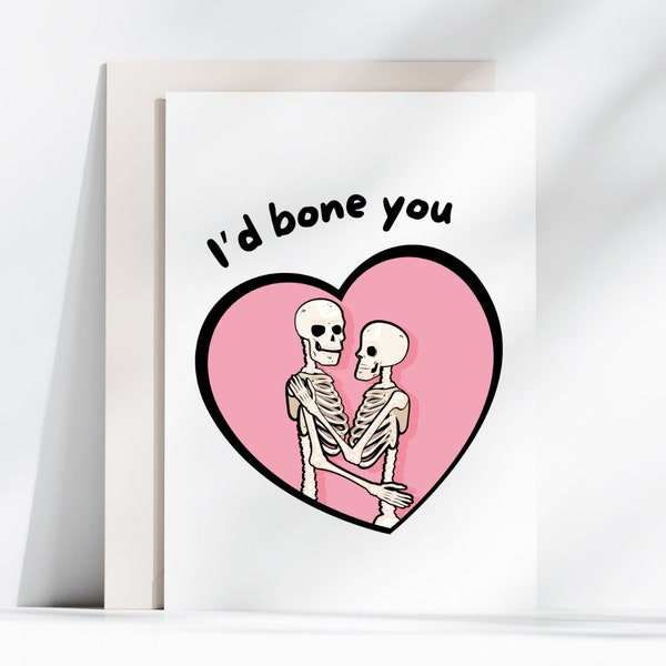 I'd Bone You Png, Valentine Png, Cute Valentines Png, Happy Valentine's Day Png, Digital Download, Valentine Shirt, Bone