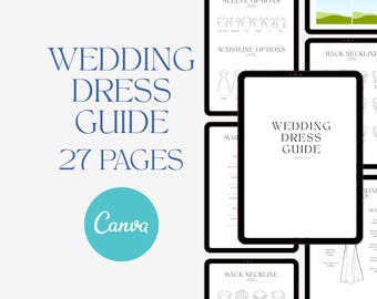 Wedding Dress Shopping Guide Printable Say Yes To The Dress Bridal Boutique Appointment Wedding Dress Form Bridal Shop Cheat Sheet Guide