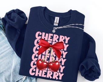 Cherry Png Trendy Valentines png Pink Bow png Pink Cherry Coquette Bow Valentine png Aesthetic Valentines Day Social Club Red Cherries