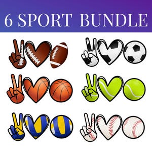 Voetbal moeder SVG bundel sport clipart bundel voetbalshirt basketbal voetbal volleybal voetbal png ontwerpen sport Instant Download bundel