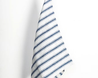 Linen kitchen towels. Striped Linen tea towel. Striped Linen Hand towel. Striped Linen dish towels.