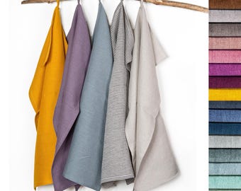 Linen Tea towel. Linen kitchen towels. Linen Hand towel.