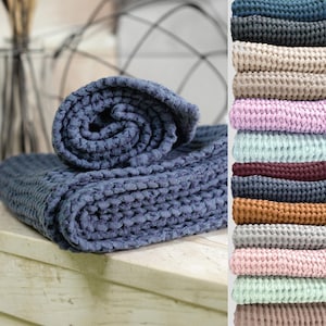 Waffle Linen Cotton towel, Waffle linen wash cloth, Waffle linen Hand towel, Waffle linen Hair towel, Waffle linen bath towel