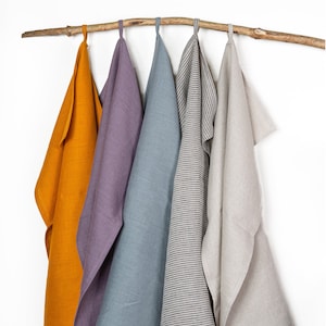 Linen kitchen towels. Linen Tea towel. Linen Hand towel. Linen dish towel available in 49 colors.