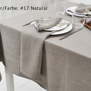 Natural Linen Napikins, Tablecloth, Placemats in any measurements and colours.
Natürliche Leinenservietten, Tischdecken, Tischsets in allen Maßen und Farben.