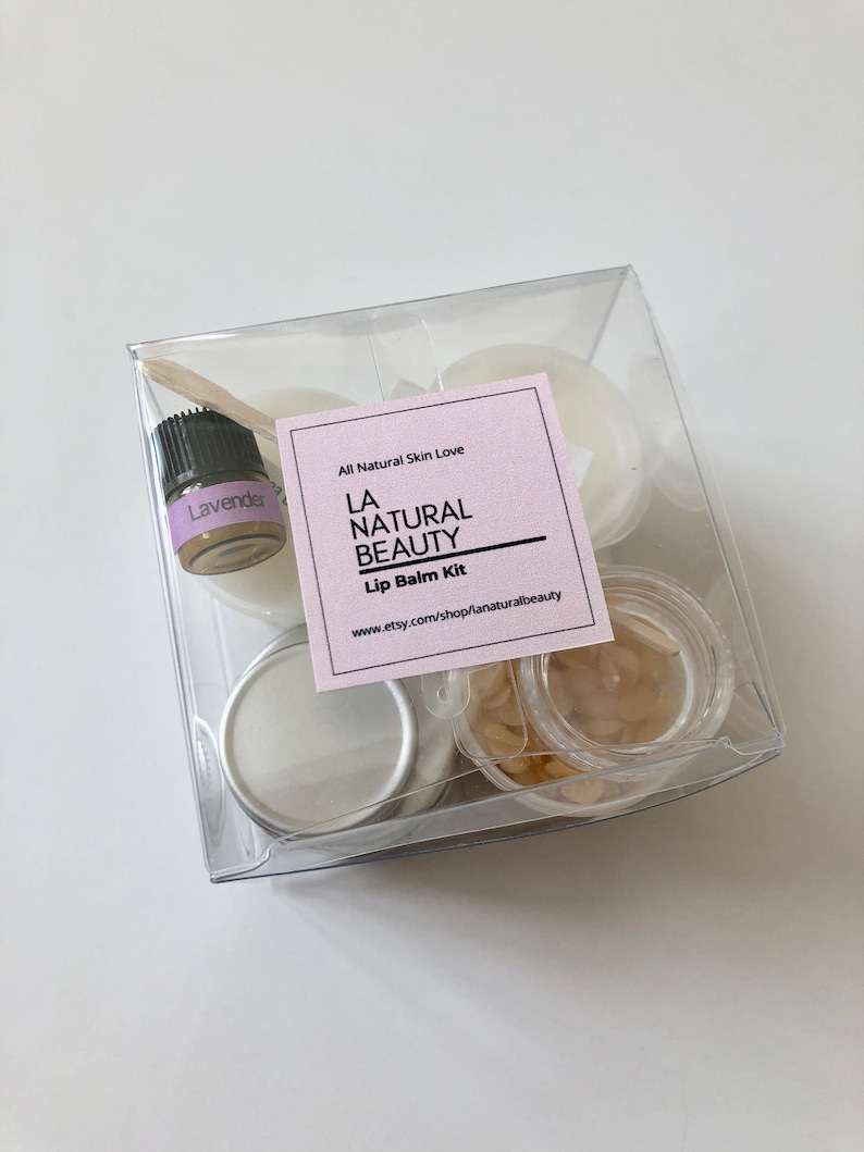 natural lip balm making kit